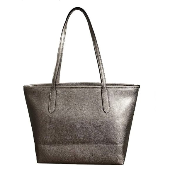 Crossgrain City Zip Tote w/PVC Bottom - Picture 2 of 3